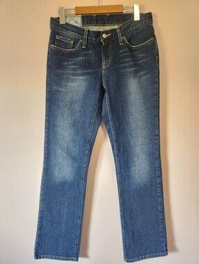 Stetson 831 Arrow Straight Leg Western Jeans Y2K Medium Wash Cowgirl Size 6